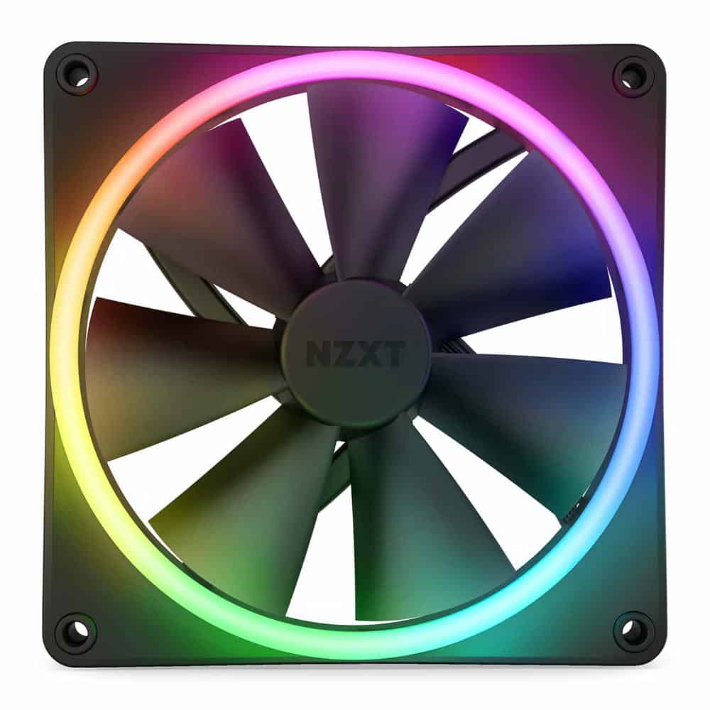 (image for) NZXT F140 RGB Duo 140mm PWM Single Fan Black